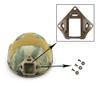 Tactical Helmet NVG Mount Shroud Steel Sports Camera Bracket Base for Fast Helmet (Tan) view 4