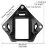 AOUTACC Tactical Helmet NVG Mount Shroud Steel Sports Camera Bracket Base for Fast Helmet (Black) view 3