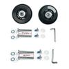 Trolleyshop Wear-Resistant Luggage Suitcase Wheels Replacement Kit - 64mm x 18mm ABEC 608zz Inline Outdoor Wheels, Set of 2 (OD:64 W:18 ID:6 Axles: 35 & 40mm) view 1