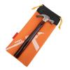 Alomejor Tent Peg Bag Camping Portable Tent Stakes Bag Hammer Nail Pouch for Hiking Camping Tent Hammers and Other Accessoris (Orange) view 1