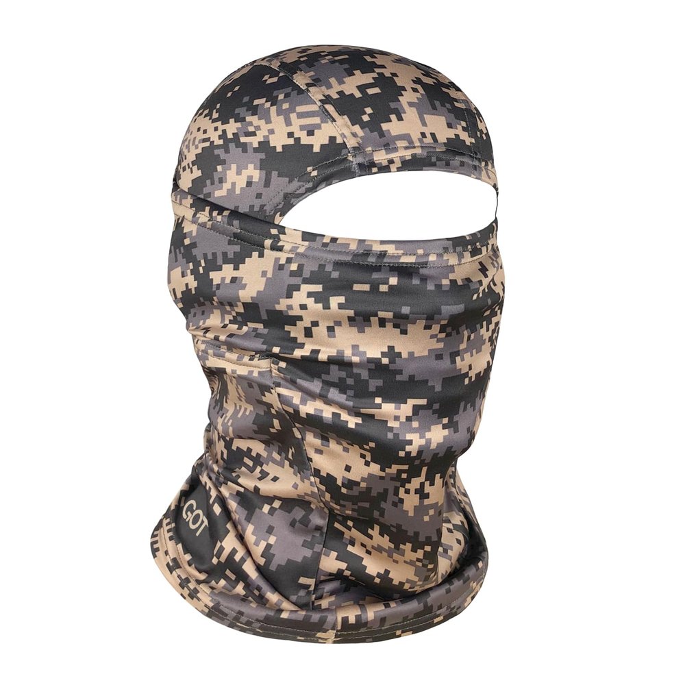 GOT Sports UPF 50+ Balaclava Ski Mask - Windproof Balaclava for Cold Weather Men Women - Snowboard, Motorcycle Sheisty Mask (Digi Mud)