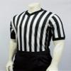 Smitty | BKS-201 | 1" Stripe | 3" Side Panel | Mesh Basketball Referee Shirt | Official's Choice! (Large) view 1