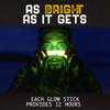 30 Ultra Bright Glow Sticks in Bulk - Multi Use Glowsticks for Parties, Camping, Emergency Light and Survival Kit with 12 Hours Duration (Multi Color) view 2