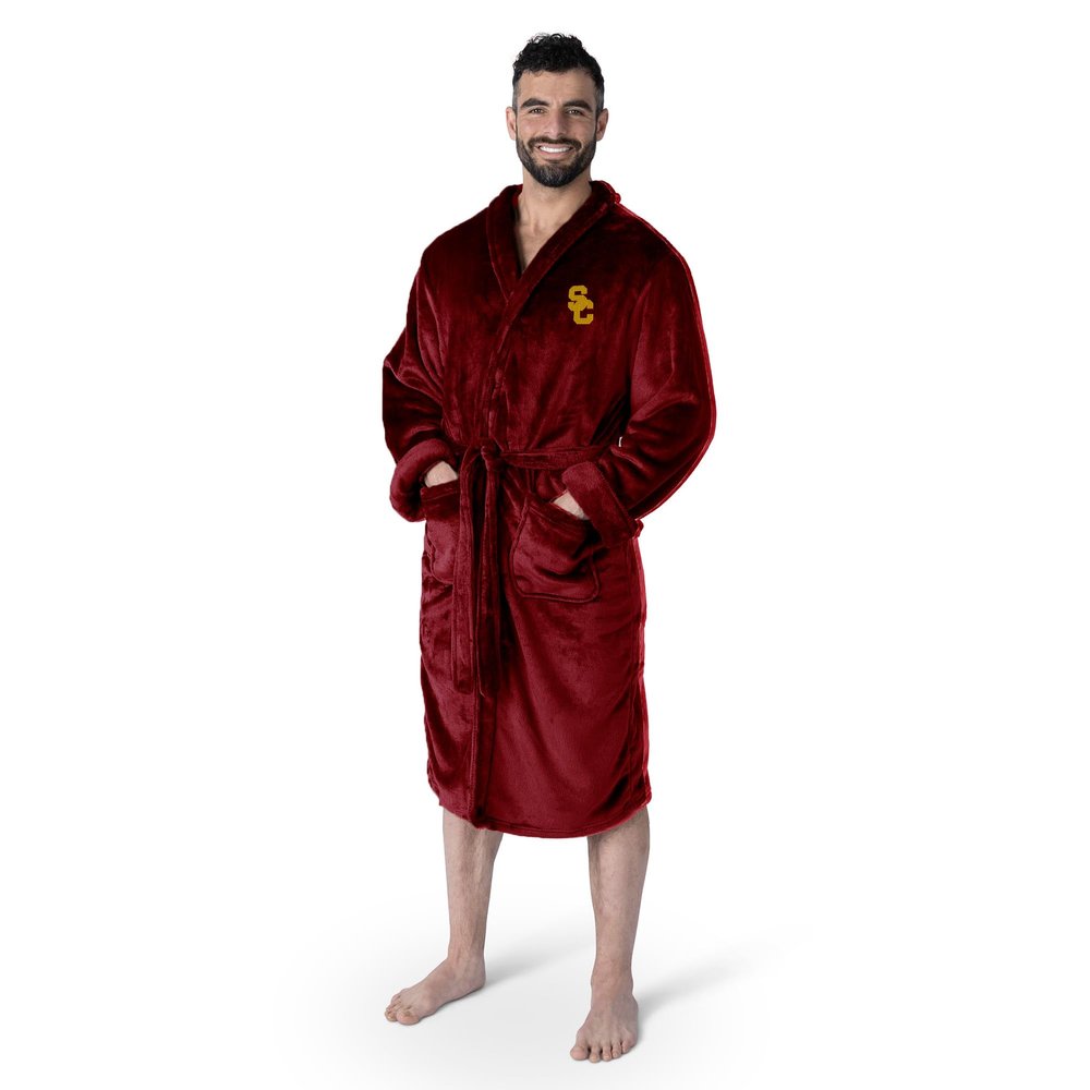 Northwest NCAA USC Trojans Unisex-Adult Silk Touch Bath Robe, Large/X-Large, Team Colors