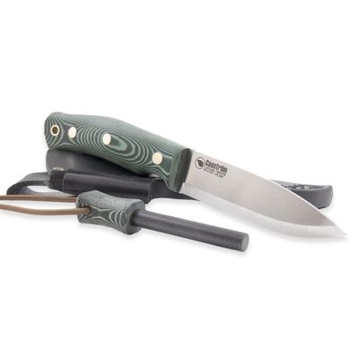 Casstrom No.10 SFK - 14C28N/Scandi/Green/Firesteel - Fixed