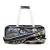 K-Cliffs Tennis Racket Bag | Deluxe Ballistic Nylon Travel Duffel | Shoe Compartment Snow Camo White Black view 4