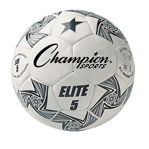 PerfectPitch Elite Soccer Ball44; White & Black - Size 5
