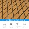 Boat Flooring Mat EVA Foam Boat Decking Marine Carpet Faux Teak Sea Decking Sheet Non-Slip Self-Adhesive Flooring Material for Pontoon Yacht Surfboard Swim Platform RV Floor 74.8"27.5" view 3