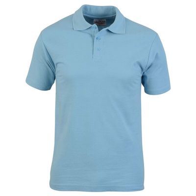 Absolute Apparel Mens Pioneer Polo (2XL) (Light Blue)
