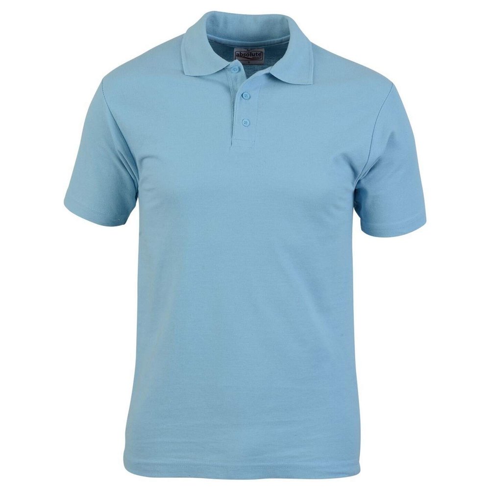 Absolute Apparel Mens Pioneer Polo (2XL) (Light Blue)