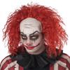 California Costumes, Clown Pattern Baldness, Wig with Bald Cap view 1