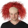 California Costumes, Clown Pattern Baldness, Wig with Bald Cap view 2