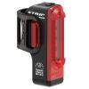 LEZYNE Strip Drive Bicycle USB Rechargeable IPX7 Waterproof Red LED Rear Light w/Multiple Solid & Flash Modes | Silicone Rubber Mounting Strap Included, Black, 150 Lumens/Micro USB view 1