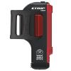 LEZYNE Strip Drive Bicycle USB Rechargeable IPX7 Waterproof Red LED Rear Light w/Multiple Solid & Flash Modes | Silicone Rubber Mounting Strap Included, Black, 150 Lumens/Micro USB view 2