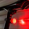 LEZYNE Femto USB Drive Bicycle Rechargeable IPX7 Waterproof Red LED Road Mountain Gravel Bike Rear Light w/Multiple Solid & Flash Modes | Silicone Rubber Mounting Strap Included, 5 Lumens, Black view 2