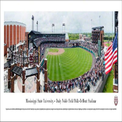 Mississippi State Baseball - Unframed 40 x 13.5 Poster by Blakeway Panoramas
