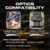 Reptilia DOT Mount 35mm Height - Red Dot Riser Mount for Aimpoint Micro and More, Lower 1/3 Co-Witness, Mount to Any 1913 Picatinny Rail, Sporting Optic Mount, Flat Dark Earth Anodized Finish view 2