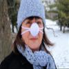 Cold Nose? - Crochet Cozy Nose Warmer - Custom Colors and Sizes Available view 4