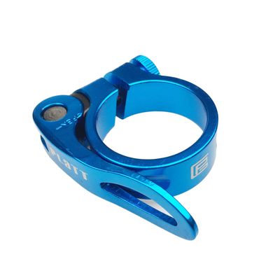 PLATT Bike Seat Post Clamp Aluminium Alloy Bicycle Quick Release Seatpost Collar 28.6mm / 31.8mm /34.9mm