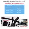 PLATT Bike Seat Post Clamp Aluminium Alloy Bicycle Quick Release Seatpost Collar 28.6mm / 31.8mm /34.9mm (Silver, 31.8mm) view 4