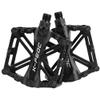 boruizhen Aluminium CNC Bike Platform Pedals Lightweight Road Cycling Bicycle Pedals for MTB BMX (Black) view 1