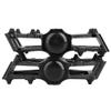 boruizhen Aluminium CNC Bike Platform Pedals Lightweight Road Cycling Bicycle Pedals for MTB BMX (Black) view 4