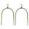 HEEPDD Women's Spurs, Gold Plated Zinc Alloy with Rhinestone Accents, Roping Spur Straps for Equestrian Riding, Horseback Training, Costume Events for Ladies and Young Girls view 1