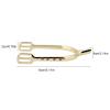 HEEPDD Women's Spurs, Gold Plated Zinc Alloy with Rhinestone Accents, Roping Spur Straps for Equestrian Riding, Horseback Training, Costume Events for Ladies and Young Girls view 2