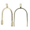HEEPDD Women's Spurs, Gold Plated Zinc Alloy with Rhinestone Accents, Roping Spur Straps for Equestrian Riding, Horseback Training, Costume Events for Ladies and Young Girls view 3
