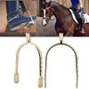 HEEPDD Women's Spurs, Gold Plated Zinc Alloy with Rhinestone Accents, Roping Spur Straps for Equestrian Riding, Horseback Training, Costume Events for Ladies and Young Girls view 4