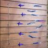 Lobo Lures 36" Skipjack Hybrid UV 8" Blue Mackerel Baits Splash Bar Bigeye Tuna Fishing Spreader Bar Made in USA (5 Bird) view 3