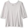 Rosie Pope Women's Maternity Pip N Vine 3 Quarter Sleeve Tee, Light Grey, XL view 1