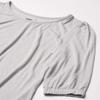 Rosie Pope Women's Maternity Pip N Vine 3 Quarter Sleeve Tee, Light Grey, XL view 2