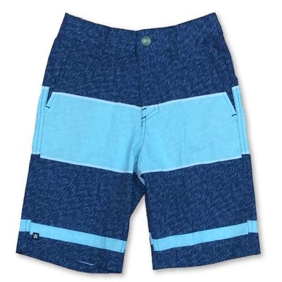 Micros 4-Way Boy's Shorts (16, Navy Striped)