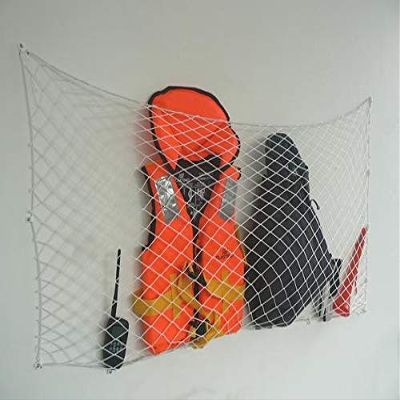 Net Storage Plus Set - Bunk Net - 150cm x 40 cm ~ 5' x 16" Polyester Line - with Hooks and Screws - 416829