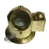 Nautical Compass Maritime Oil Lamp Gimbaled Binnacle Kompass. Shiny Brass Steampunk Ornaments. view 1