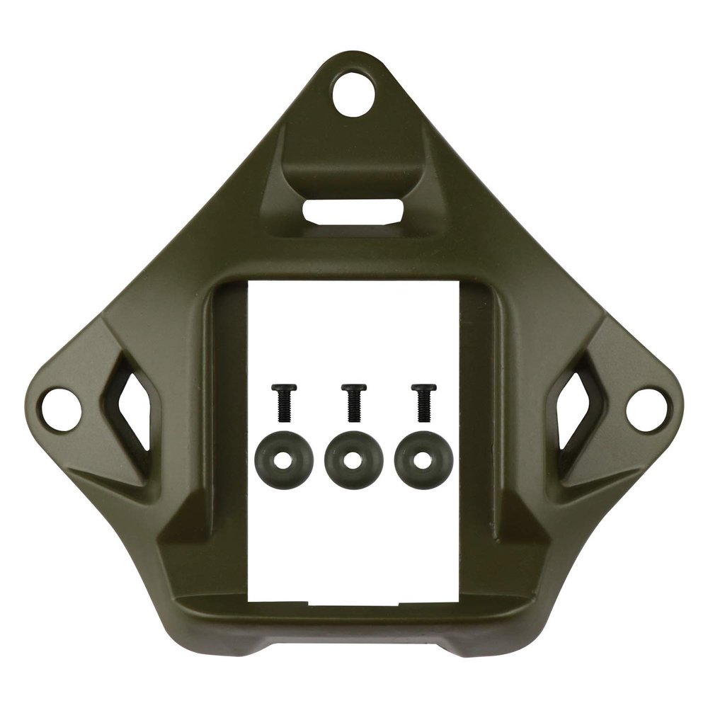 AOUTACC Tactical Helmet NVG Mount Shroud Steel Sports Camera Bracket Base for Fast Helmet (OD)