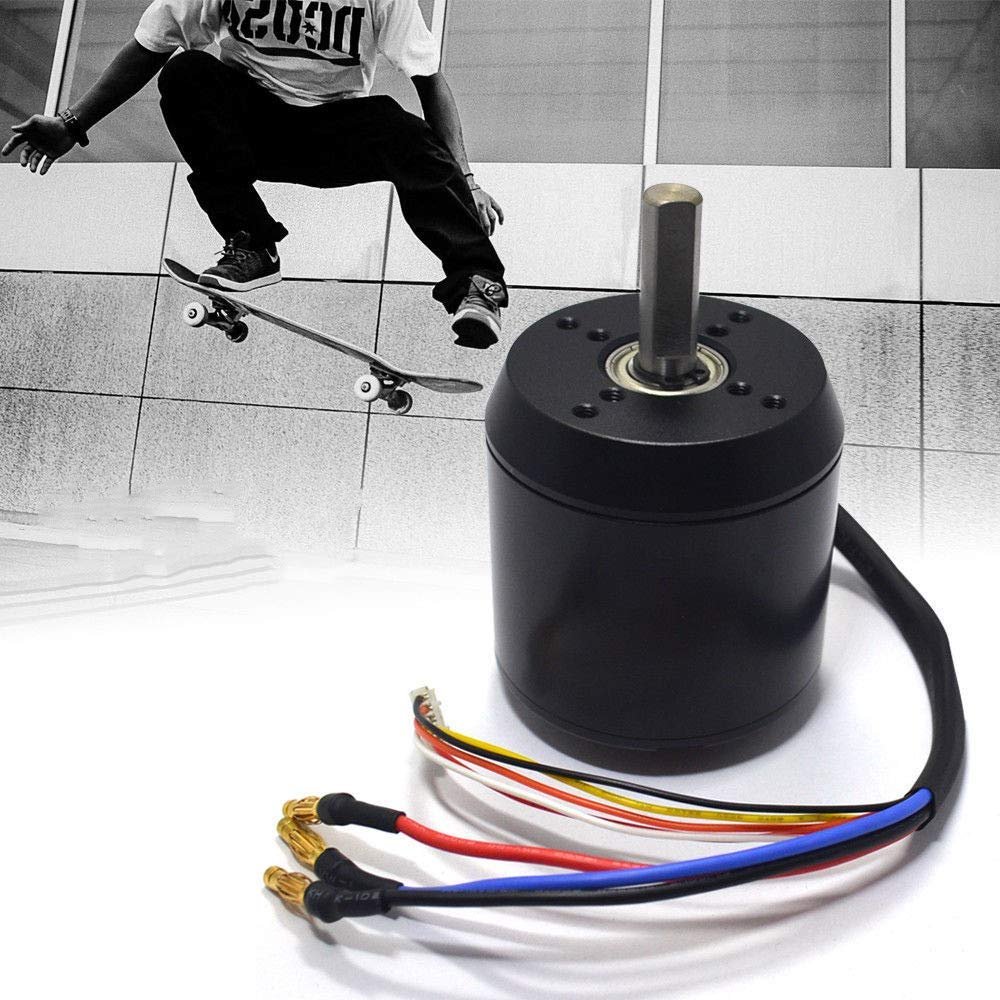 WUPYI C6374 High Efficience Brushless Motor Electric Motor 170KV for Electric Skateboard Longboard,2900W