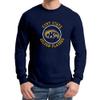 AL04 - Kent State Golden Flashes Distressed Circle Logo Long Sleeve - 2X-Large - Navy view 4