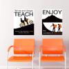 Discover Learning Black & White Artistic Educational Laminated Posters with Quotes Related to Learning view 3