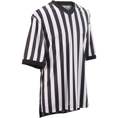 Smitty | BKS-201 | 1" Stripe | 3" Side Panel | Mesh Basketball Referee Shirt | Official's Choice! (4XL)