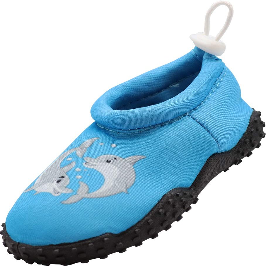 NORTY Wave Aqua Sock - Water Shoes for Kids - Swim Shoes for Kids - Beach Shoes for Kids - Water Socks - Aqua Shoes - Swimming Shoes - Skeletoe - Dolphin Turquoise