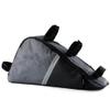 Bike Saddle Bag, Triangle Mountain Bicycle Bag Waterproof Bike Pouch for Outdoor Cycling (Color : Gray) view 1