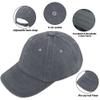 Kids Baby Girls Hat Washed Baseball Cap Cotton Solid Sun Hats for Children Fit for 2-7 Years view 2