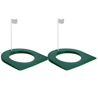 MUXSAM Golf Putting Cup with Flag, All-Direction Putt Cups, Indoor Little Putt Training Hole for Golfer Kids Game Men Women Outdoor Home Office Backyard Practice
