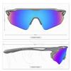 HUBO SPORTS Sports Sunglasses for Men Women with 5 Interchangeable Lenses, Polarized Sunglasses with Anti-Uv400 for Driving Fishing Golf view 2