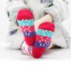Cottock Toddler Girl Knee High Grip Socks - 6 Pairs, Anti Slip School Socks for Kids Girl (5-7 Years) view 3