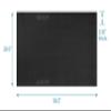 Teeter Heavy-Duty Equipment Mat for FreeStep Recumbent Cross Trainer, Power10 Rower, and FitForm Strength Trainer view 2