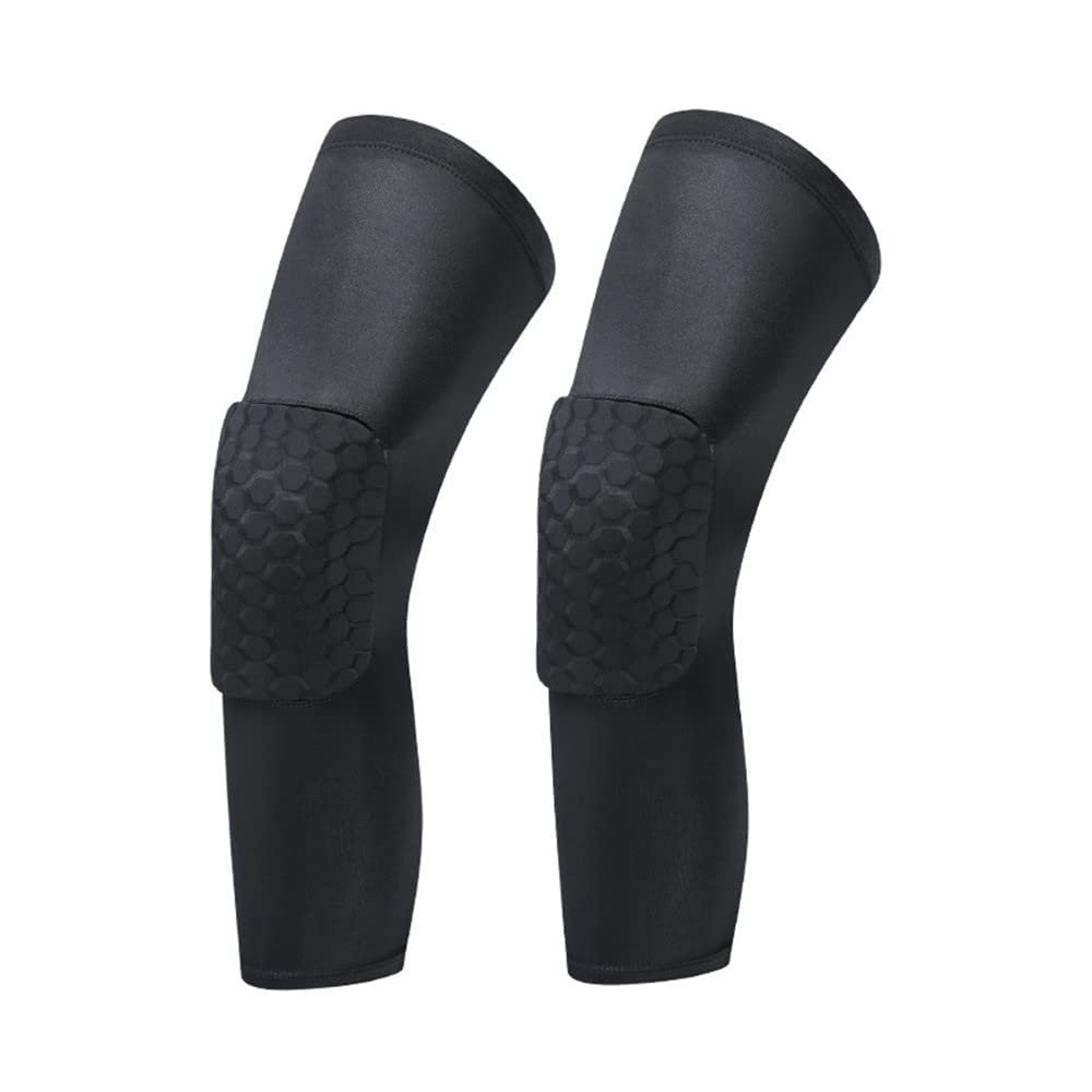 LARDROK Breathable Basketball Shooting Sport Safety Kneepad Honeycomb Pad Bumper Brace Kneelet Protective Knee pads rodilleras