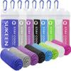 Sukeen Cooling Towels 8 Pack (40"x12"), Cooling Towels for Neck and Face, Microfiber Cool Towel, Soft Breathable Chilly Towel for Yoga, Golf, Gym, Camping, Running, Workout & More Activities view 1